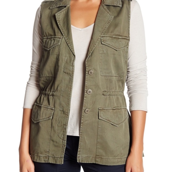 Sanctuary Jackets & Blazers - Sanctuary x REVOLVE Gigi Twill Utility Vest XS